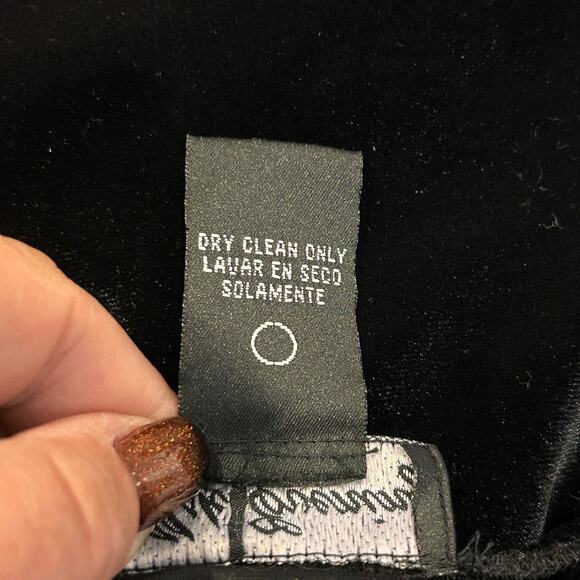 MSK Evening Maxi Skirt 
Black velvet Plus size 16 - Picture 7 of 7